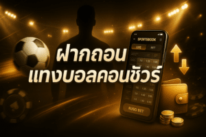 ฝากถอน แทงบอลถอนชัวร์