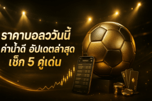 ราคาบอลวันนี้ ค่าน้ำดี