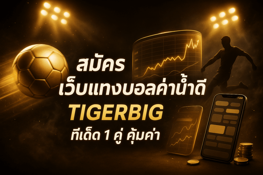 สมัคร เว็บแทงบอลค่าน้ำดี TIGERBIG